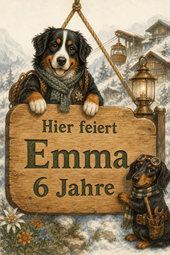 Türschild als Beispiel, mit Platzhaltertext statt echtem Namen